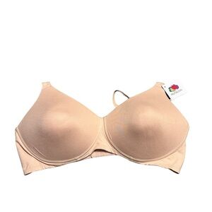 NWT Fruit of the Loom 44D Beige Bra